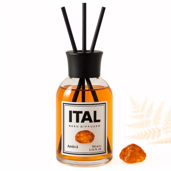ITAL Amber Essence Ароматизатор за стая с бамбукови пръчици Kехлибар 110ml