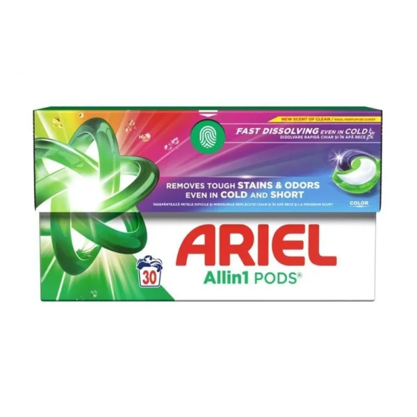 ARIEL All in One PODS Капсули за пране, 38бр, ЦВЕТНО